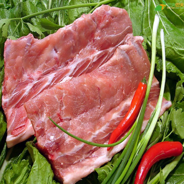 【巴夫生鲜黑猪肉汤骨 1000g/袋】